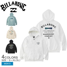 《今だけ！店内全品ポイントアップ》ビラボン パーカー メンズ PEAK ZIP HOOD BILLABONG BD012015 トップス フード フーディー スエット ブランド ストリート シンプル カジュアル アウトドア 長袖 ブラック 黒 ホワイト 白 グリーン 緑