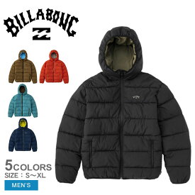 《今だけ！店内全品ポイントアップ》ビラボン ジャケット メンズ Y2K パフ ジャケット BILLABONG Y2K PUFF JACKET BD012763 ウエア トップス アウター 長袖 ロゴ ワッペン 中綿 ブランド カジュアル シンプル おしゃれ 定番 人気 ブラック 黒 ブラウン 茶 オレンジ ネイビー