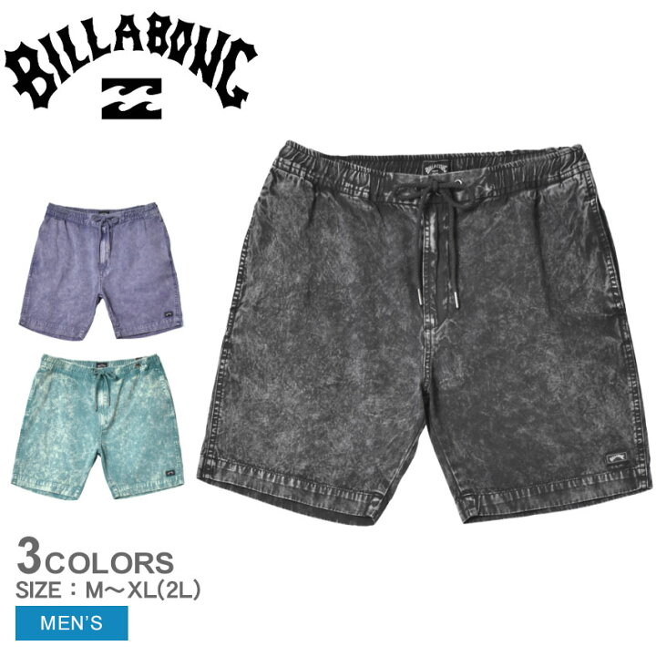 楽天市場】【ネコポス配送】ビラボン ショートパンツ メンズ WASHED 