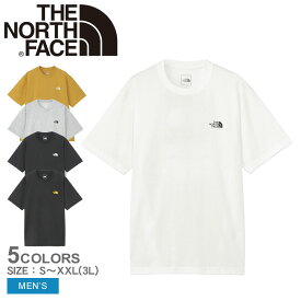 【ゆうパケット配送】ザ ノースフェイス 半袖Tシャツ メンズ ショートスリーブバックスクエアーロゴティー THE NORTH FACE S／S BACK SQUARE LOGO TEE NT32447 ノースフェース トップス