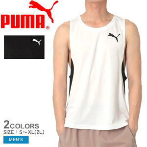 �v�[�} �^���N�g�b�v �����Y �V���O���b�g PUMA CROSS THE LINE SINGLET 3.0 528190 �����j���O�E�F�A ����E�F�A �����j���O�V���c �m�[�X���[�u �}���\���E�F�A ���[�X ���㋣�Z �z������ dryCELL �h��