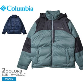 《今だけ！店内全品ポイントアップ》コロンビア アウター メンズ ブーロポイントパス ダウンジャケット COLUMBIA BULO POINT PASS DOWN JACKET WM8142 ジャケット ダウンジャケット 保温 撥水 はっ水 止水ファスナー フード アウトドア レジャー シンプル カジュアル 長袖