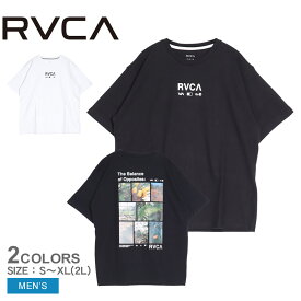 ルーカ 半袖Tシャツ メンズ TEXTBOOK MID RVCA BE04A241 トップス Tシャツ 半袖 バックプリント プリント ストリート スポーティ カジュアル ロゴ ウエア ウェア サーフィン サーファー スポーツ