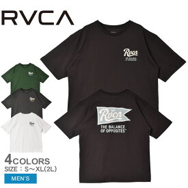 ルーカ 半袖Tシャツ メンズ PENNANTAN TEE RVCA BE041227 トップス tシャツ 半袖 バックプリント プリント カジュアル ロゴ ウエア ウェア サーフィン サーファー スポーツ 運動 スポーティ サーフ