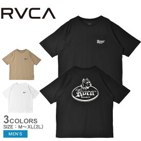 ルーカ 半袖Tシャツ メンズ BULL TERRIER TEE RVCA BE041228 トップス tシャツ 半袖 バックプリント プリント ポケット カジュアル ロゴ ウエア ウェア サーフィン サーファー スポーツ 運動
