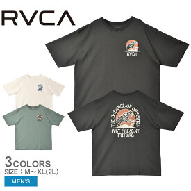 ルーカ 半袖Tシャツ メンズ WHISKEY BITE TEE RVCA BE041232 トップス tシャツ 半袖 バックプリント プリント カジュアル ロゴ ウエア ウェア サーフィン サーファー スポーツ 運動 スポーティ