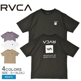 ルーカ 半袖Tシャツ メンズ UP STATE TEE RVCA BE041234 トップス tシャツ 半袖 バックプリント プリント ストリート カジュアル ロゴ ウエア ウェア サーフィン サーファー スポーツ 運動
