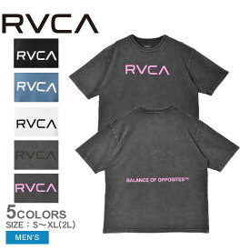 【ゆうパケット配送】 ルーカ 半袖Tシャツ メンズ BIG RVCA TEE RVCA BE041226 トップス tシャツ 半袖 バックプリント プリント ストリート スポーティ カジュアル ロゴ ウエア ウェア サーフィン サーファー スポーツ 運動