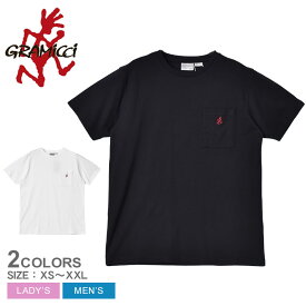 【ゆうパケット配送】グラミチ 半袖Tシャツ メンズ レディース ワンポイントTシャツ GRAMICCI ONE POINT TEE S/S 1948-STS ユニセックス トップス カットソー ブランド カジュアル シンプル ストリート アウトドア キャンプ アメカジ ロゴ 半袖 ホワイト 白