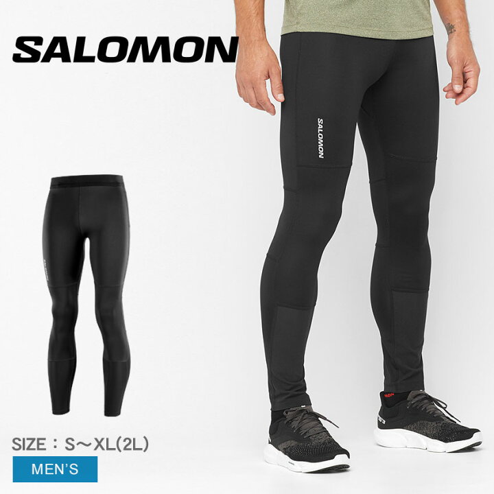 楽天市場】サロモン レギンス メンズ クロス ラン タイツ SALOMON 