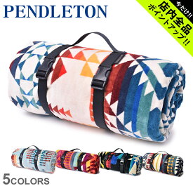 ペンドルトン ジャガード タオル フォー ツー ブランケット PENDLETON JACQUARD TOWEL FOR TWO XB242 ブラック 黒 タオル 総柄 アウトドア レジャー フェス インテリア タオルケット