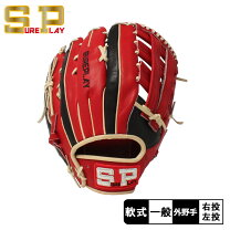 楽天市場】シュアプレイ（用途（野球・ソフトボール用品）外野手用 