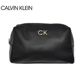 《今だけ！店内全品ポイントアップ》カルバンクライン ポーチ メンズ レディース RE ロック コスメティック ポーチ CALVIN KLEIN RE LOCK COSMETIC POUCH K60K610271 ユニセックス メイク メイクポーチ 小物 ロゴ ブランド ロゴ おしゃれ シンプル ストリート カジュアル