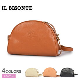 《今だけ！店内全品ポイントアップ》イルビゾンテ ショルダーバッグ レディース クロスボディバッグ IL BISONTE CROSSBODY BAG BCR004 PV0001 バッグ 鞄 かばん カバン 斜めがけ 肩掛け ショルダーストラップ レザー 本革 ロゴ カジュアル シンプル ギフト プレゼント 贈り物