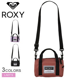 《今だけ！店内全品ポイントアップ》ロキシー ショルダーバッグ レディース MY DAILY S ミニドラムバッグ ROXY RBG241312 ボディバッグ 鞄 バッグ かばん 肩掛け ポーチ ブランド シンプル ロゴ サーフ カジュアル おでかけ おしゃれ