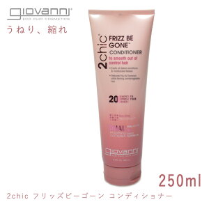 Woj RfBVi[ 2CHIC tbYr[S[ RfBVi[ 250ml W@j GIOVANNI 2CHIC FRIZZ BE GONE CONDITIONER 250ml 18558 sN _[W L PA ԕisyq֑ΏۊO