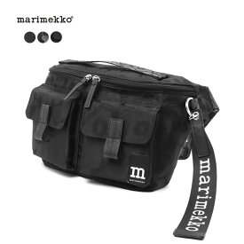 マリメッコ ショルダーバッグ MARIMEKKO SLING BAG M ブラック 黒 グレー バッグ 鞄 かばん ボディバッグ ウニッコ ロゴ 肩掛け 総柄 普段使い 花柄 旅行 レディース メンズ 斜めがけ 軽量 コンパクト 通勤 通学 北欧 雑貨 ギフト プレゼント