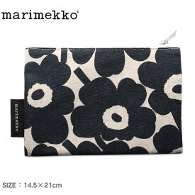 【ネコポス配送】マリメッコ コスメバッグ KAIKA ポーチ MARIMEKKO KAIKA POUCH 70529 コスメポーチ ペンケース ファスナー 化粧ポーチ コスメポーチ 小物入れ ロゴ 花柄 総柄 雑貨 可愛い ブランド ギフト 北欧 ネイビー 紺 ホワイト 白 母の日