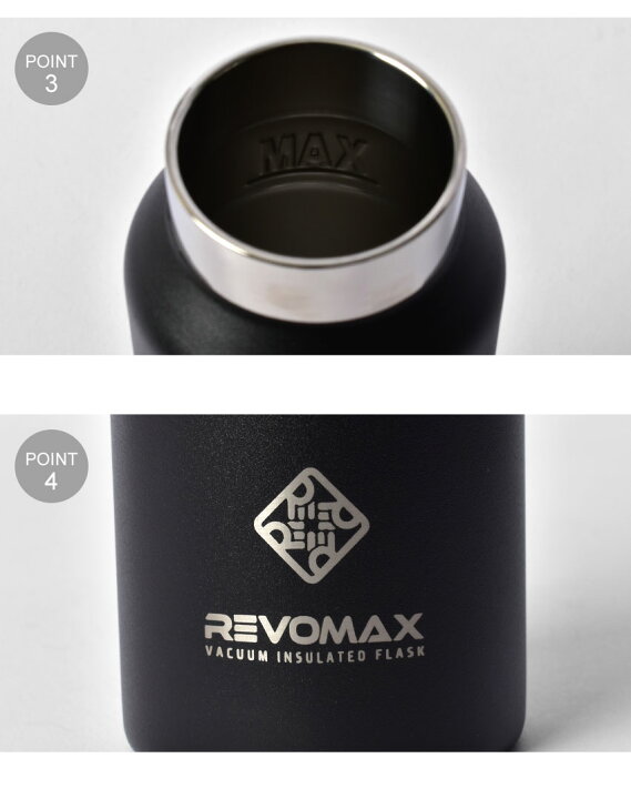 楽天市場】レボマックス 2 スリム 12oz 355ml 真空断熱ボトル REVOMAX 2 SLIM 12oz ブラック 黒 シルバー ピンク  ブルー 青 タンブラー ボトル 水筒 誕生日 プレゼント ギフト : Z-MALL