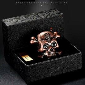 SALE品【即日発送】電子ライター USB充電式 スカル顔面骸骨 インパクト大USBライター