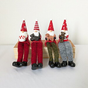 クリスマスオブジェ ダン グルレッグトムテ スノーマン クリスマスツリー オーナメント 小人 小さいサンタ