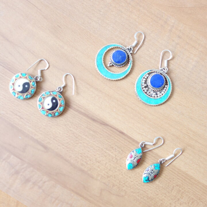 楽天市場】ピアス エスニックピアス エキゾチックピアス ドロップ 