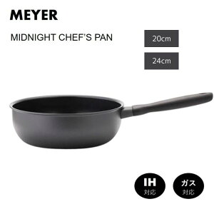 }C[ tCp ~bhiCg VFtYp [^ IHΉ 20cm 24cm MEYER MIDNIGHT KXΉ CHEFS PAN MNH-CP20 MNH-CP24