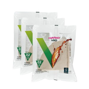 �n���I V60�y�[�p�[�t�B���^�[02 M / W 100�� 3�܃Z�b�g �R�[�q�[�t�B���^�[ HARIO �܂Ƃߔ��� VCF-02-100M-23+ VCF-02-100W-23+ �R�[�q�[ �h���b�v �~�� ���t�B���^�[ 1�`4�t�p �u���E�� �z���C�g HARIO 02�p 