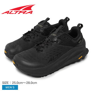 �A���g�� ALTRA �I�����p�X 6 �n�C�N ���[ �S�A�e�b�N�X OLYMPUS 6 HIKE LOW GTX GORE-TEX �g���C�������j���O�V���[�Y �g������ �����Y �j���p �u���b�N �� 25cm 25.5cm 26cm 26.5cm 27cm 27.5cm 28cm AL0A85NM000