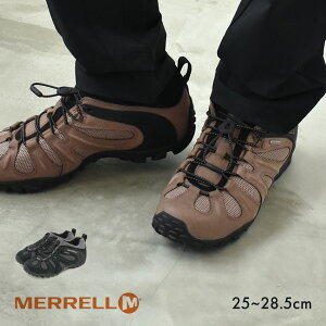 メレル カメレオン 8 ストレッチ ウォータープルーフ ハイキングシューズ メンズ ブラック 黒 ブラウン 茶 MERRELL CHAMELEON 8 STRETCH WATERPROOF 034177 135433 靴 シューズ スニーカー 防水シューズ アウ