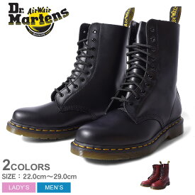 【店内全品P5倍★28日23:59迄】DR．MARTENS ドクターマーチン ブーツ 10ホールブーツ 10HOLE BOOT 1490 メンズ レディース 靴 シューズ ブランド レザー カジュアル おしゃれ お出かけ 人気 定番 通勤 通学