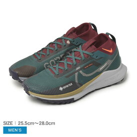 ナイキ リアクト ペガサス トレイル 4 GTX ランニングシューズ メンズ グリーン 緑 レッド 赤 NIKE REACT PEGASSS TRAIL 4 GTX DJ7926 靴 シューズ トレーニング ランニング 運動 軽量 トレイル スポーツ ゴアテックス GORE TEX 防水 スニーカー|slz|