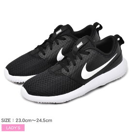 【店内全品P5倍★29日23:59迄】ナイキ ゴルフシューズ レディース スパイクレス ローシ G NIKE ROSHE G CD6066-001 スパイク 靴 ゴルフ スポーツ 運動 ブランド ローカット 軽量 レースアップ クッション 柔らかい 快適 ホワイト 白 メタリック ウィメンズ