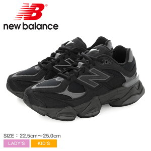 �j���[�o�����X G9060 �X�j�[�J�[ ���f�B�[�X �L�b�Y �W���j�A �q�� �u���b�N �� NEW BALANCE G90602QL �V���[�Y �C �X�|�[�e�B �J�W���A�� �V���v�� �u�����h ���S ���[�J�b�g �{�v ���U�[ �l�C �ʋ�