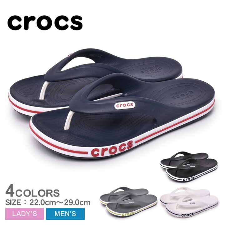 楽天市場 クロックス サンダル メンズ レディース バヤバンド フリップ Crocs Bayaband Flip 5393 シューズ ビーチサンダル ビーサン ブランド シンプル カジュアル スポーティ アウトドア レジャー キャンプ ビーチ プール 靴 海 川 軽量 人気 Z Sports