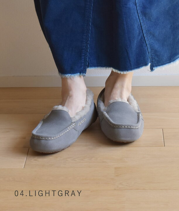 楽天市場】アグ UGG アンスレー ANSLEY モカシン シューズ スリッポン  