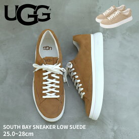 アグ サウス ベイ スニーカー ロー スエード スニーカー メンズ ブラウン 茶 ベージュ UGG SOUTH BAY SNEAKER LOW SUEDE 1154150 靴 シューズ 通勤 通学 スウェード 本革 レザー 軽量 軽い ローカット ブランド おしゃれ きれい目 シンプル|slz|