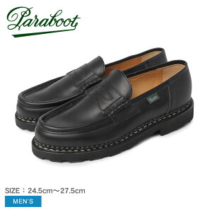 �p���u�[�c �����X ���[�t�@�[ �����Y �u���b�N �� PARABOOT REIMS MARCHE 099412 �C �a�m�C �V���[�Y ���U�[�V���[�Y �R�C�����[�t�@�[ �r�W�l�X�V���[�Y �v�C �{�v ���U�[ �u�����h �r�W�l�X NOIRE LIS