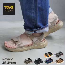 テバ M ザイミック サンダル メンズ カーキ ブラック 黒 TEVA M ZYMIC 1124049 テヴァ アウトドア ストラップサンダル スポーツサンダル ビーチサンダル スポサン カジュアル シンプル キャンプ フェス レジャー グレー ベージュ パープル