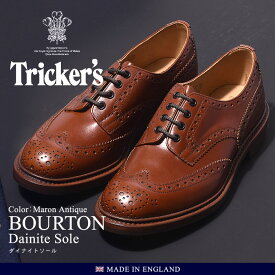 【店内全品P5倍★26日23:59迄】トリッカーズ TRICKER’S バートン マロンアンティーク ダイナイトソール TRICKERS (TRICKER’S 5633 39 COUNTRY BOURTON) メンズ