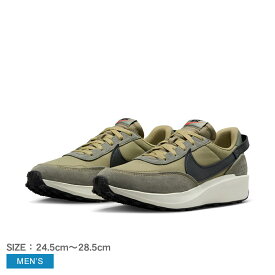 ナイキ ワッフル デビュー SE スニーカー メンズ カーキ NIKE FJ4196 シューズ 靴 ローカット カジュアル シンプル レトロ モダン 耐久性 スポーツ スポーティ アウトドア 運動 おしゃれ 人気 定番 オリーブ