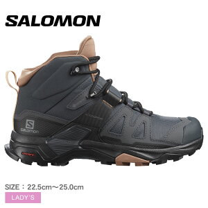 �T������ X ULTRA 4 MID GORE-TEX �n�C�L���O�u�[�c ���f�B�[�X �u���b�N �� �u���E�� �x�[�W�� SALOMON L41295600 �C �V���[�Y �n�C�J�b�g �A�E�g�h�A �n�C�L���O �o�R ���s ������� �h�� ���� �͂��� 