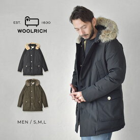 ウールリッチ アークティックデタッチャブルファーパーカー ダウンジャケット メンズ ブラック 黒 グリーン 緑 WOOLRICH ARCTIC DETACHABLE FUR PARKA WOOU0482 アウター 上着 ジャケット ダウン ダウンコート ロング フード ファー 防風