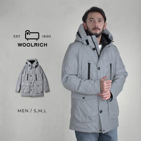 ウールリッチ リフレクティブアークティックパーカ ダウンジャケット メンズ グレー WOOLRICH REFLECTIVE ARCTIC PARKA WOOU0869 アウター 上着 ジャケット ダウン 羽毛 フード 撥水 はっ水 防寒 長袖 保温 ブランド シンプル カジュアル