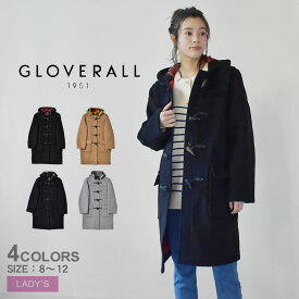 グローバーオール CT オリジナル ダッフル コート ダッフルコート レディース ブラック 黒 ベージュ GLOVERALL CT ORIGINL DUFFLE COAT LC3120 コート アウター 長袖 上着 羽織 ロング丈 フード フード付き クラシカル トラッド クラシック