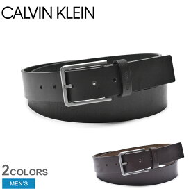 【店内全品P2倍★10日23:59迄】カルバンクライン ベルト メンズ エッセンシャルベルト 3.5cm CALVIN KLEIN ESSENTIAL BELT 3.5cm K50K505447 CK ブランド ロゴ おしゃれ ブランド ストリート アメカジ ギフト プレゼント ビジネス 会社 ブラック 黒