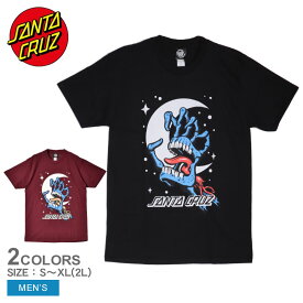 【ゆうパケット配送】 サンタクルーズ COSMIC BONE HAND 半袖Tシャツ メンズ ブラック 黒 レッド 赤 SANTACRUZ 44155743 tシャツ トップス 半袖 プリント ロゴ スポーティ ストリート スケボー スケートボード 人気 おしゃれ ショートスリーブ ワインレッド