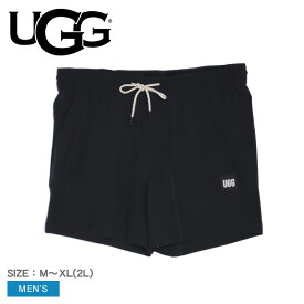 【店内全品P5倍★29日23:59迄】アグ FREEMON SHORT ボトムス メンズ ブラック 黒 UGG 1136813 ボトムス ズボン ウェア パンツ ウォークパンツ ショート 短パン ウエストゴム ブランド おしゃれ スポーツ アウトドア カジュアル ポケット デイリー