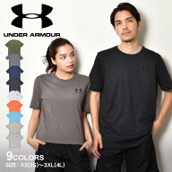 【ネコポス配送】 アンダーアーマー スポーツスタイル レフトチェスト 半袖Tシャツ メンズ ブラック 黒 …