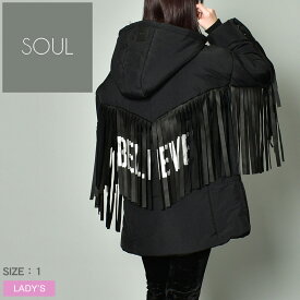 【店内全品P5倍★24日23:59迄】ソウル アウター レディース コート SOUL COAT 30333 ブルゾン ジャケット 長袖 ロングスリーブ 羽織 エレガント スタイリッシュ レトロ モダン フェミニン ガーリー エキセントリック おしゃれ かわいい ブラック 黒